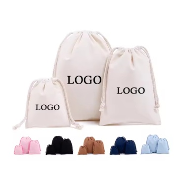 Promosi Pelbagai Beg Drawstring Kanvas Warna