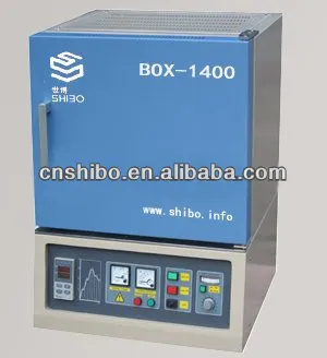 1400 electric chamber muffle furnace