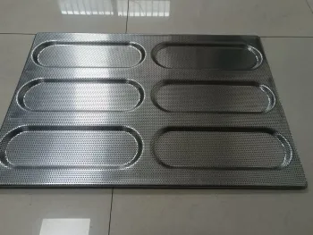 Rk Bakeware China Full Size 660X460 Batard Loaf Batard Bread Pan Glazed for Wholesale Bakery