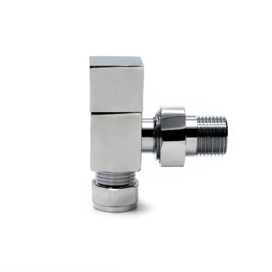 Angle Brass Traditional Thermostatic Radiator Valve  Radiator
