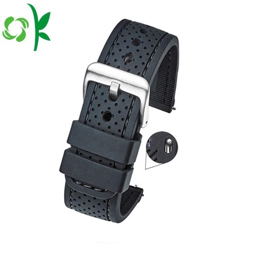 Anpassat mode silikon klockarmband