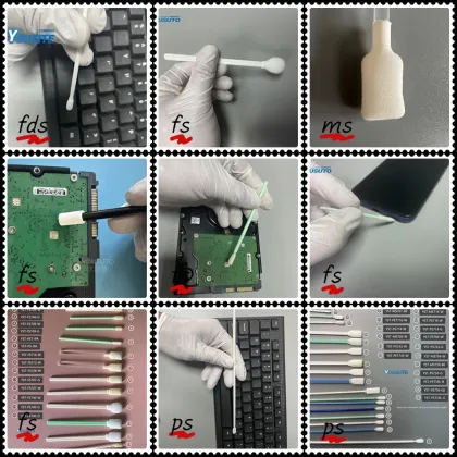 YOUSUTO Polyurethane Foam Cleaning Swabs for Critical Cleaning Applications
