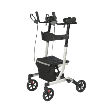 Rollator pieghevole in piedi con sedili