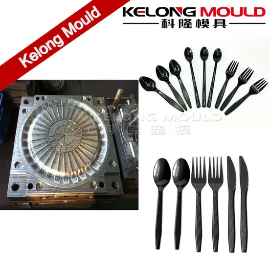 Plastic Injection Mould for Disposable Cutlery