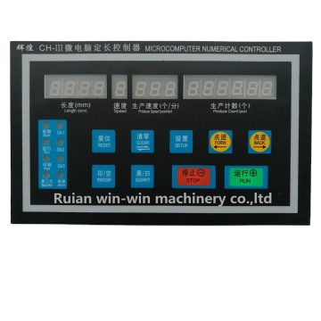 CH-III CH-11 Micro Posizionamento del micro Computer Lunghezza Motore Controller di velocità per la produzione di sacchetti.