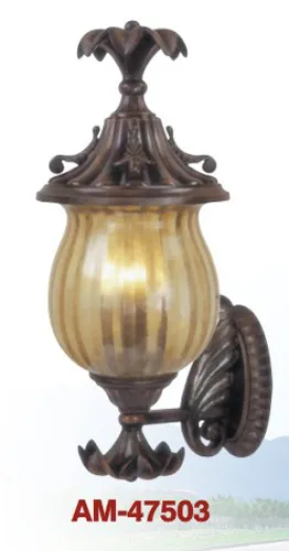 Antique Aluminium Garden Light