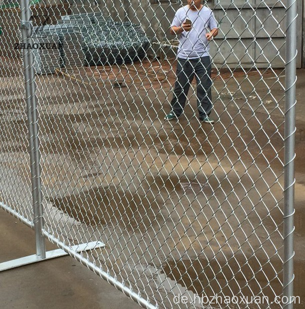 Hochwertiger Temperienzaun für den Bau