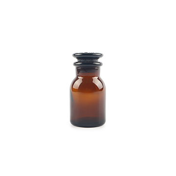 Wide Mouth Amber -reagensflaskan med proppen 30 ml