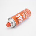 227g refillable aerosol camping butane gas cartridge can