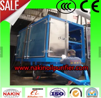 NAKIN ZYM trailer type insulating oil purifier/transformer oil filter machine/oil filtration