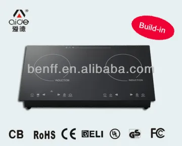 Best quality! touch control 4 digital display 2 burners induction stove