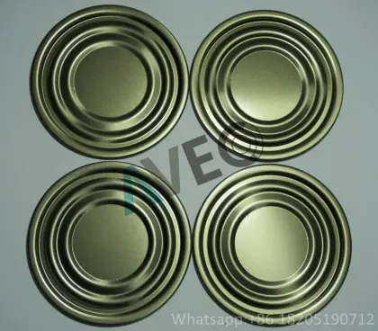 Fish can tinplate bottom ends