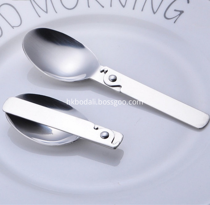 Stainless Steel Folding Spoon
