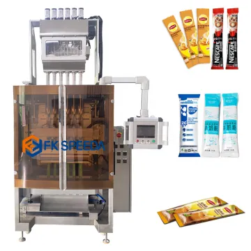 Automatic Multi-Lane Sealing Packing Machine for 3/4 Sides Sugar Bags: 5g Stick Packaging Solutions