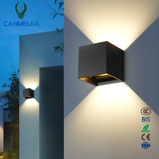 IP65 Cube Up Down Wall Light: Waterproof LED Wall Lamp for Outdoor and Indoor Decor