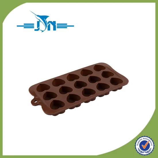 Plastic Silicone flower shape ice mold easy to carry