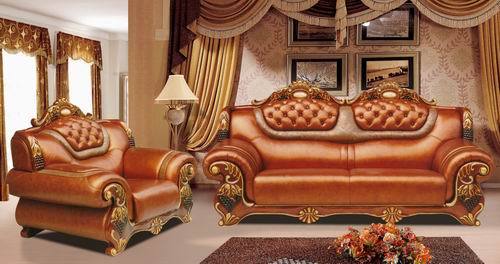 Classical Leather  Sofa