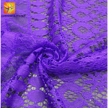 Factory graceful dyed lace fabric for cloth