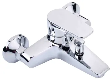Single Lever Wall Mounted Bath Faucet 