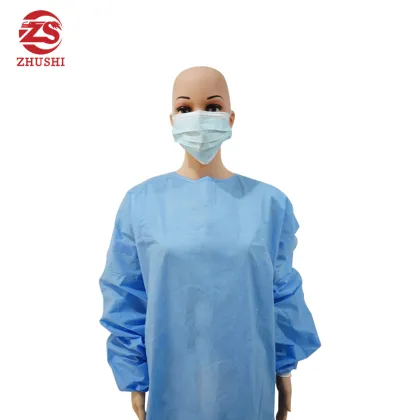 Medical Blue Isolation Gown