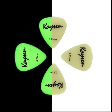 Accept customized musical accessories luminous guitar picks