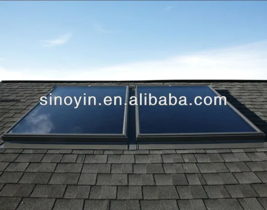 Flat Plate Solar Water Heating System for Villa,Measures 2000*1000*80mm
