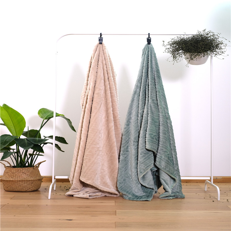 Woven Coral Blankets