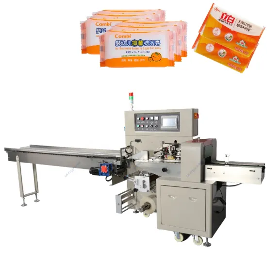 Convenient Operation Cookies Soap Pillow Flow Packaging