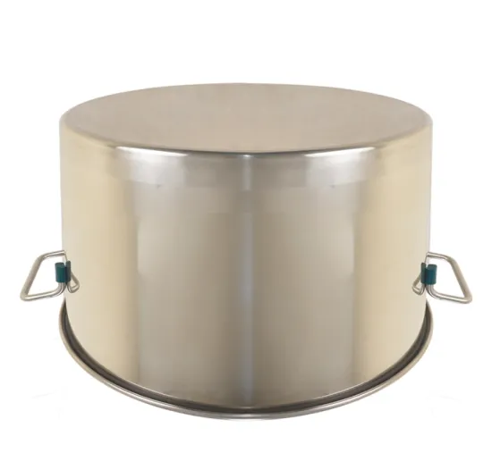 high quality hotel square stainless steel soup bucket