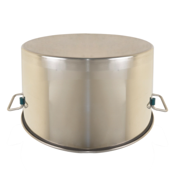 Cubo de sopa de acero inoxidable cuadrado de alta calidad