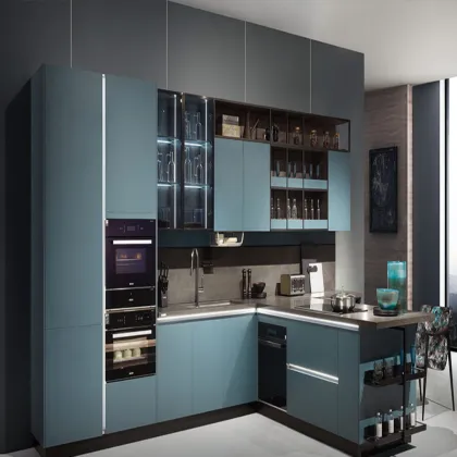 Customizable Stainless Steel Cabinets for Modern Kitchens