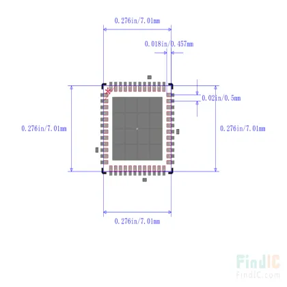 48QFN KSZ9031RNXCA-TR Electronic Components Transceiver Chip