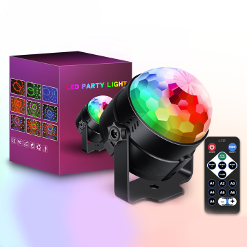 7 Warna Suara Aktifkan Bola Strobo Lampu untuk Pesta dan Acara