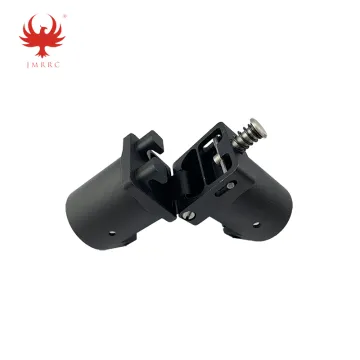30mm Folding Joint CNC Aluminum Alloy Arm Tube One-Key Self-lock Joint Umbrella Horizontal Folding Kit For Drone JMRRC