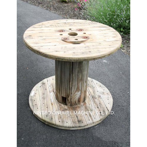 Table de bobine de câble en bois de 1000 mm