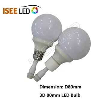 DC24V Waterproof 360 Degree Pixel Bulb Light