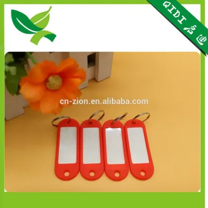 Fashion design portable plastic luggage tags