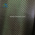 Custom green colorful carbon fibre metal wire fabric