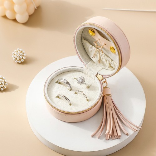 Newest Simple Earrings Necklace Ring Storage Box