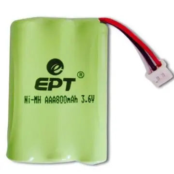 Rechargeable NIMH AAA battery pack