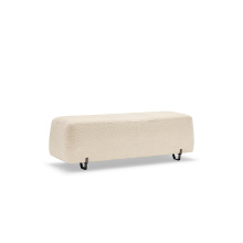 Living Room Bedroom Fabric Rectangular Stool Modern Home Living Room Bedroom Fabric Rectangular Stool Factory