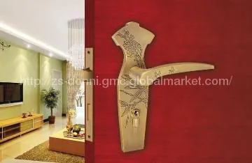 Classical Bamboo&Wintersweet desgin  Mortise Lock