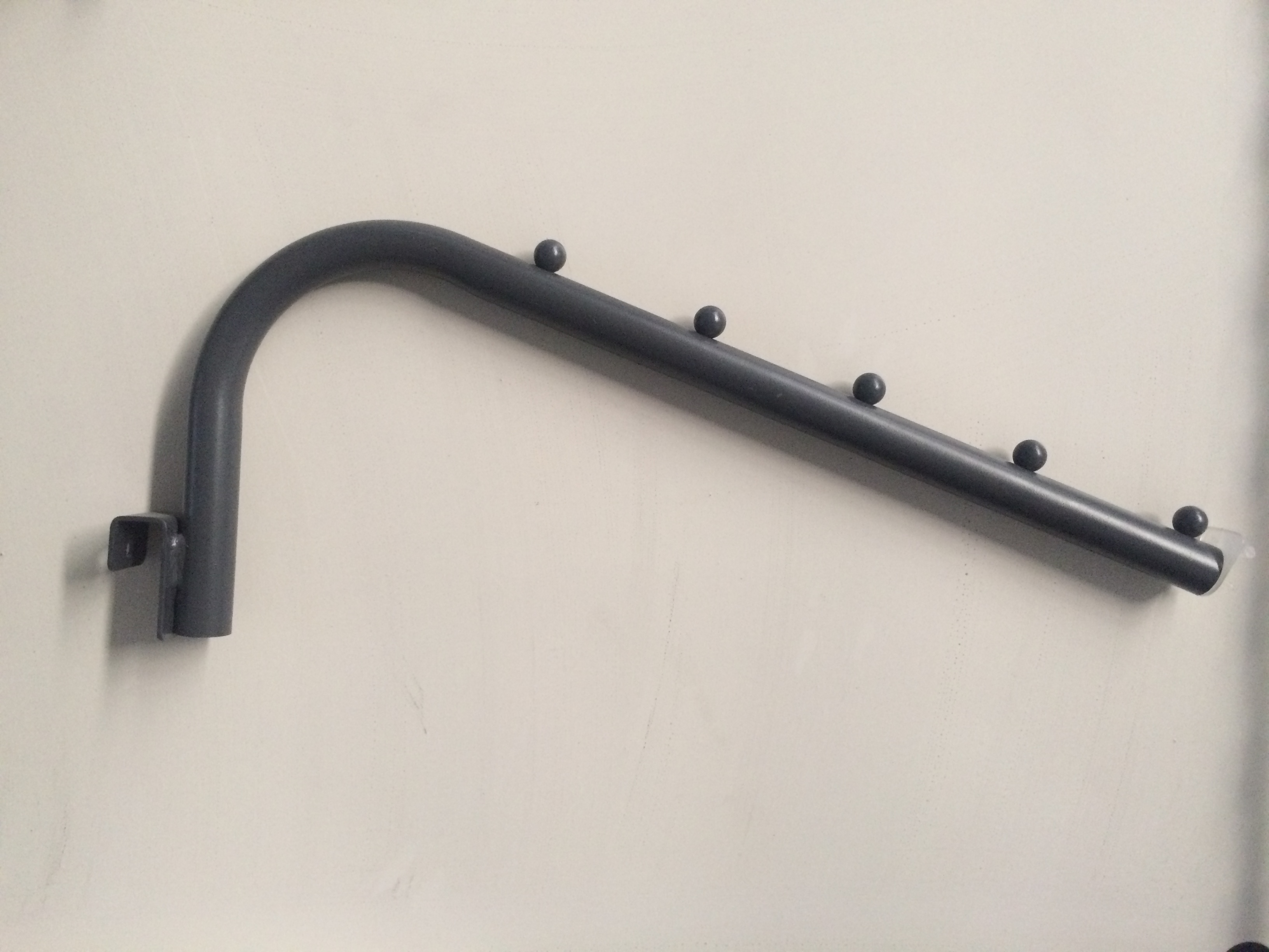 Hanging Metal Display Pegboard Shelf Rack Hooks
