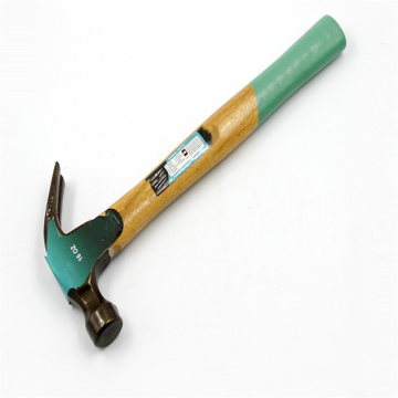 High Quality Double safety claw hammer wooden handle