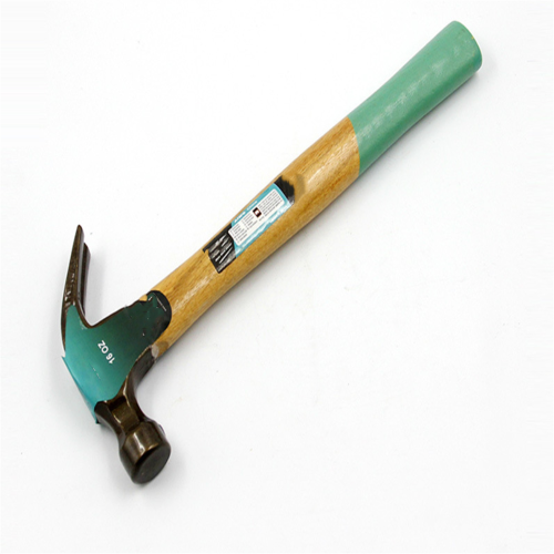 High Quality Double safety claw hammer wooden handle