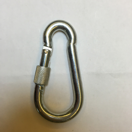 Gancho instantâneo de 10MM Carabiner com o parafuso para escalar