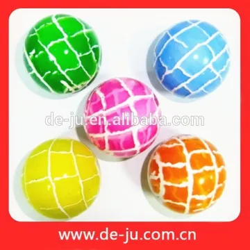Colorful Strip High Jumping Toys Large Size Bouncing Ball Adult
