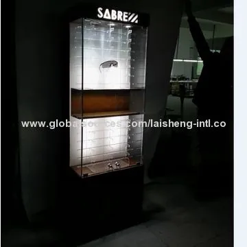 Eyewear Displays with Metal Steel Sheet DecorationNew