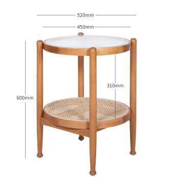 Modern Acrylic Side Table - European Style Private Label Living Room Furniture