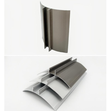 광고 디스플레이를위한 곡선 압출 알루미늄 프레임